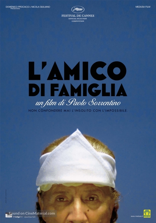 L&#039;amico di famiglia - Italian Movie Poster