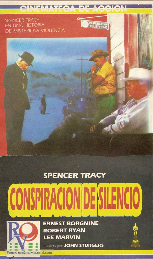Bad Day at Black Rock - Argentinian VHS movie cover