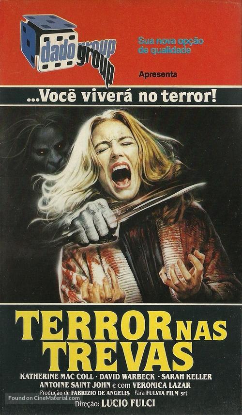 E tu vivrai nel terrore - L&#039;aldil&agrave; - Brazilian VHS movie cover