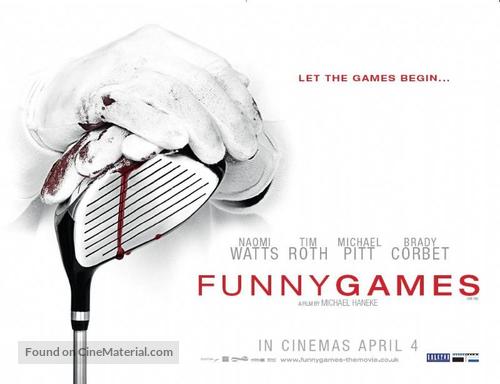 Funny Games U.S. - British Movie Poster
