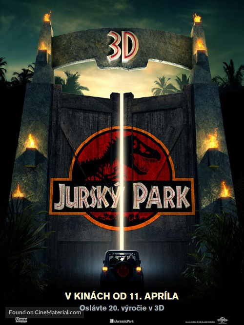 Jurassic Park - Slovak Movie Poster