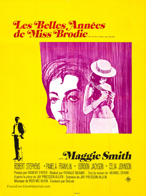 The Prime of Miss Jean Brodie - French Movie Poster