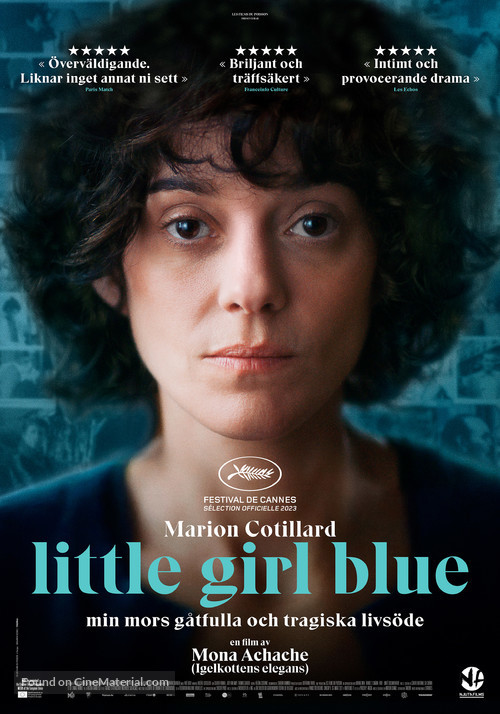 Little Girl Blue - Swedish Movie Poster