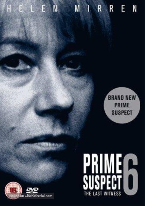 Prime Suspect 6: The Last Witness - British DVD movie cover