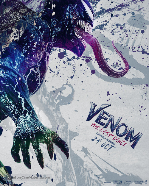 Venom: The Last Dance - British Movie Poster