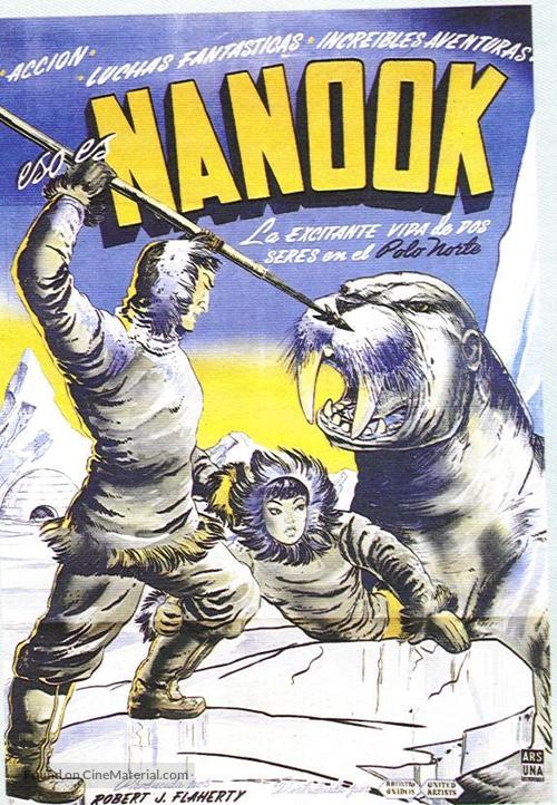 Nanook of the North - Spanish Movie Poster