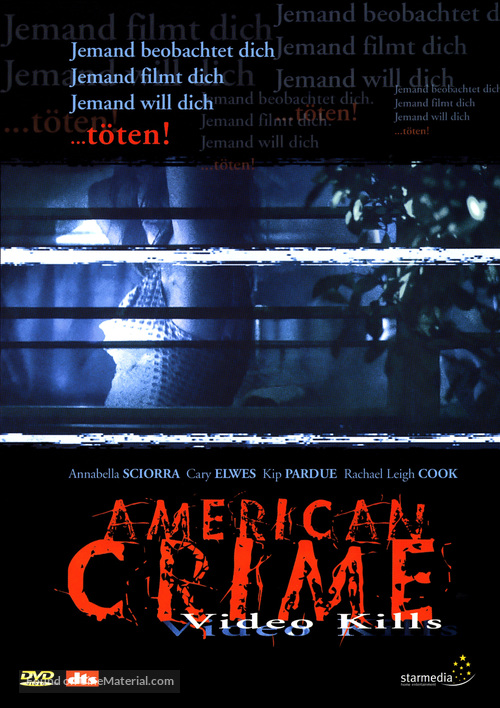 American Crime - German poster