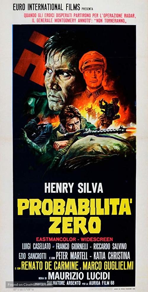 Probabilit&agrave; zero - Italian Movie Poster
