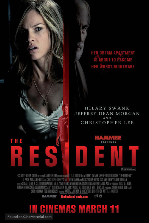 The Resident - British Movie Poster