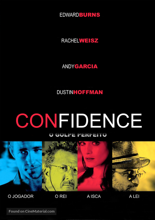 Confidence - Brazilian Movie Poster