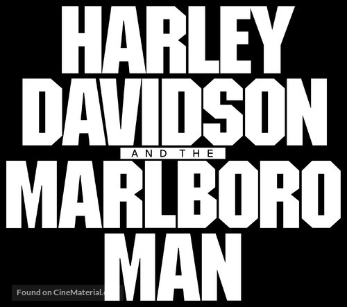 Harley Davidson and the Marlboro Man - Logo