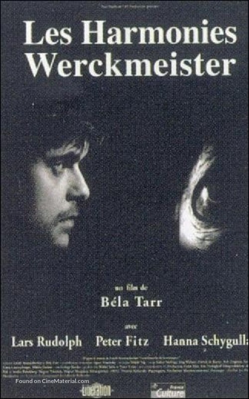 Werckmeister harm&oacute;ni&aacute;k - French VHS movie cover