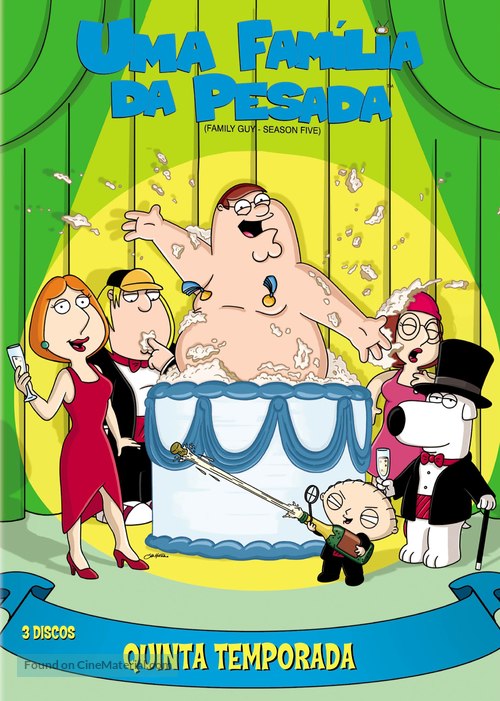 &quot;Family Guy&quot; - Brazilian DVD movie cover