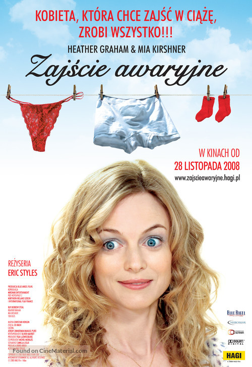 Miss Conception - Polish Movie Poster