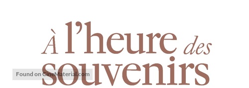 The Sense of an Ending - French Logo