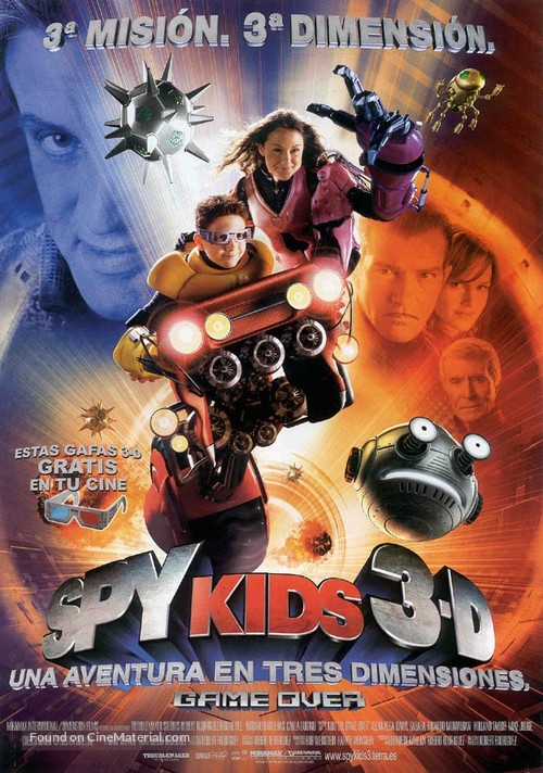 SPY KIDS 3-D : GAME OVER - Spanish Movie Poster