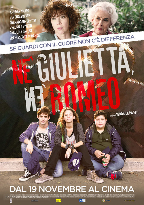 N&eacute; Giulietta n&eacute; Romeo - Italian Movie Poster