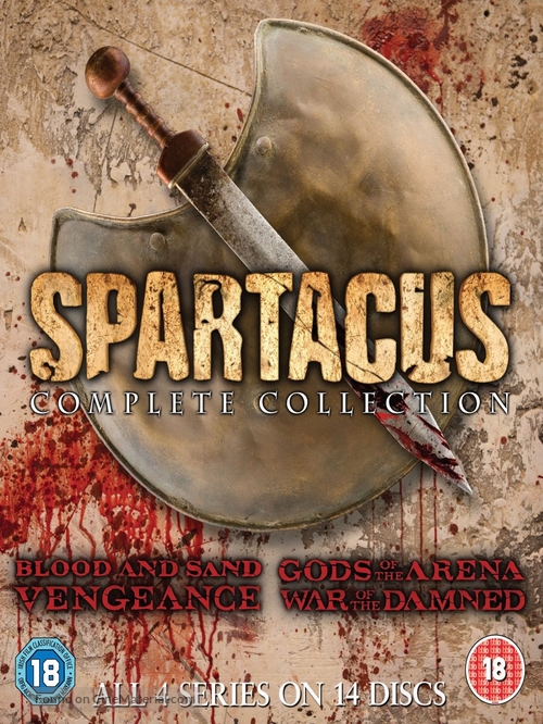 &quot;Spartacus: Blood And Sand&quot; - British Movie Cover
