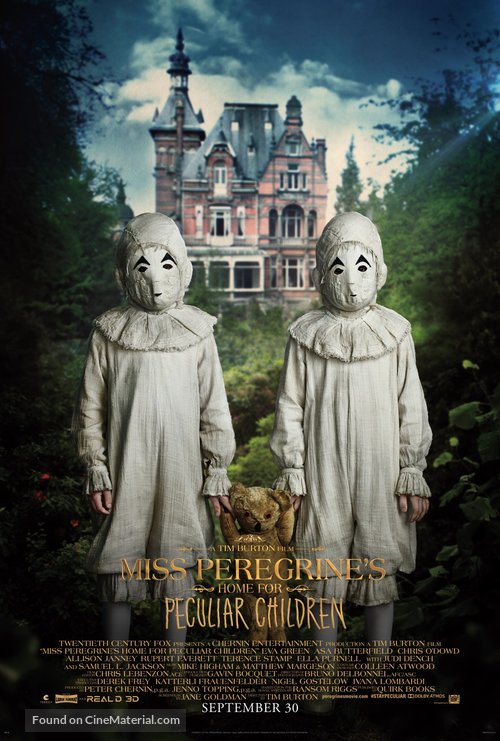 Miss Peregrine&#039;s Home for Peculiar Children - Movie Poster