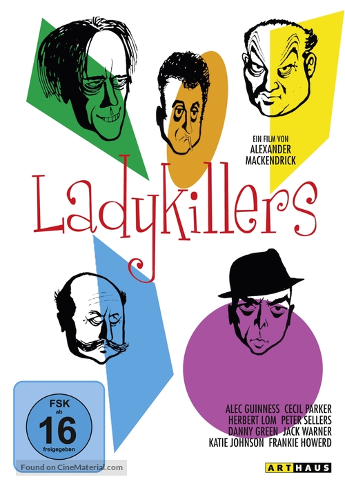 The Ladykillers - German DVD movie cover