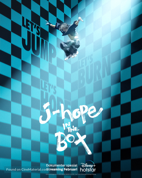 J-Hope in the Box - Indonesian Movie Poster
