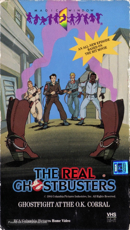 &quot;The Real Ghost Busters&quot; - VHS movie cover