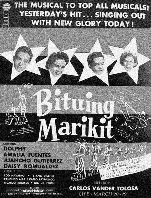 Bituing marikit - Philippine Movie Poster