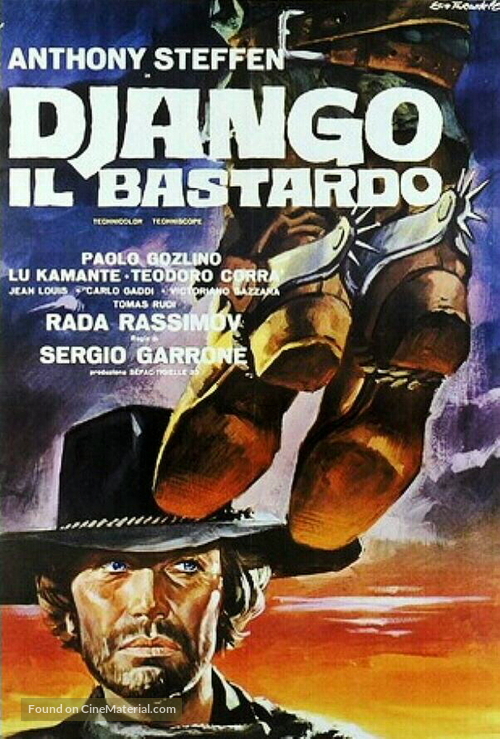 Django il bastardo - Italian Movie Poster
