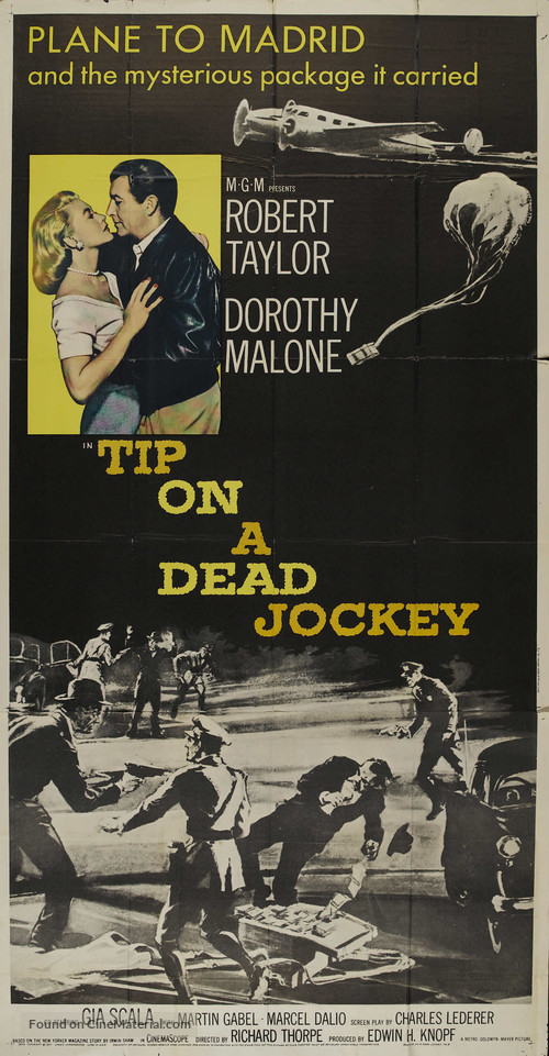 Tip on a Dead Jockey - Movie Poster