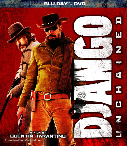 Django Unchained - Blu-Ray movie cover