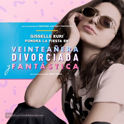 Veintea&ntilde;era: Divorciada y Fant&aacute;stica - Mexican Movie Poster