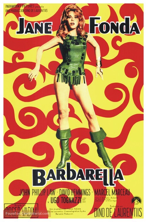 Barbarella - Spanish Movie Poster