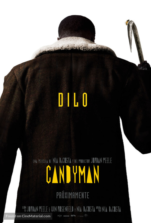 Candyman - Argentinian Movie Poster