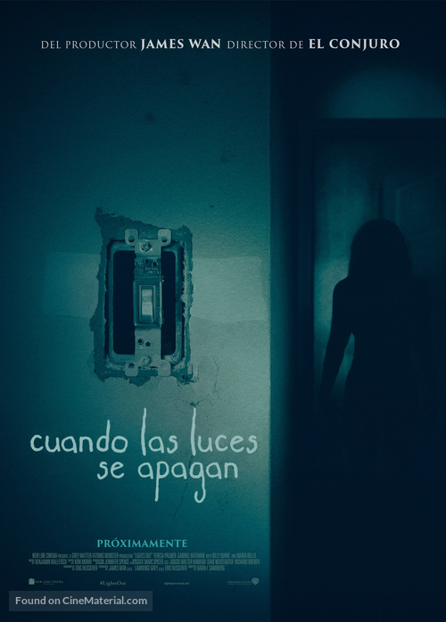 Lights Out - Argentinian Movie Poster