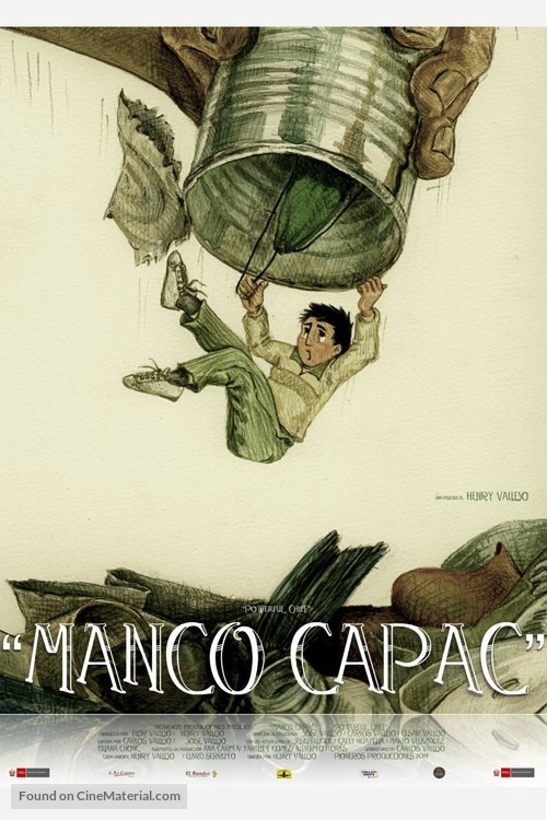 Manco C&aacute;pac - Peruvian Movie Poster