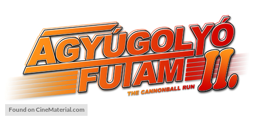 Cannonball Run 2 - Hungarian Logo