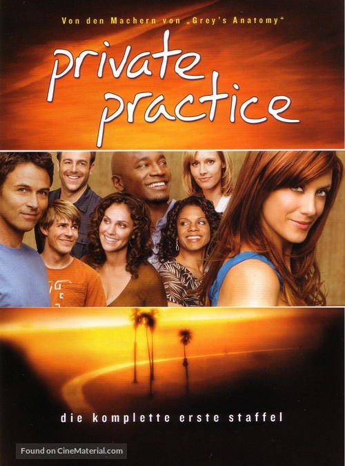 &quot;Private Practice&quot; - German DVD movie cover