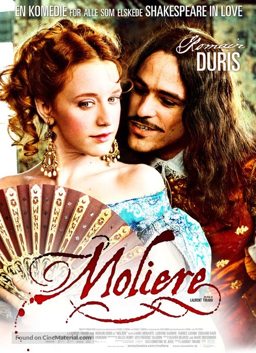 Moli&egrave;re - Danish Movie Poster