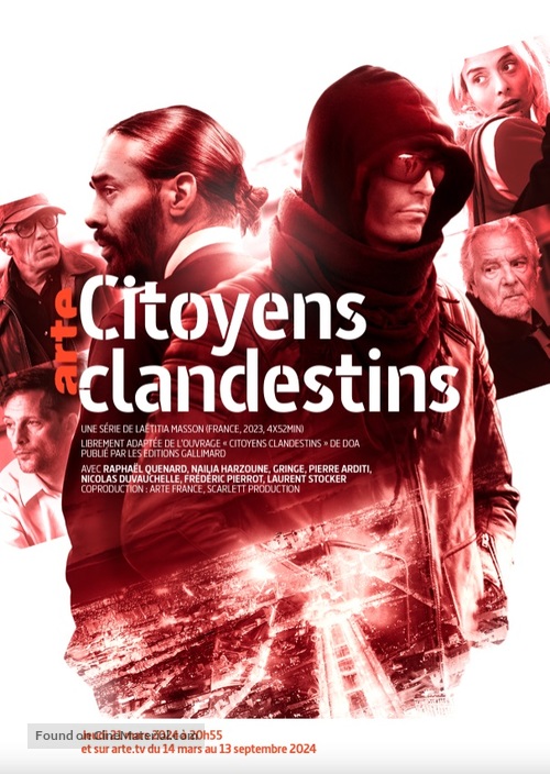 Citoyens clandestins - French Movie Poster