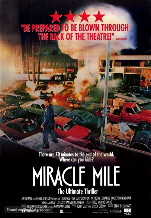 Miracle Mile - Movie Poster