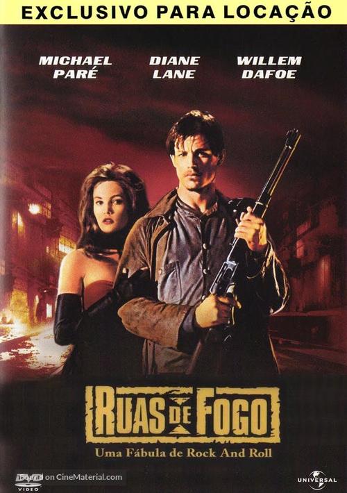 Streets of Fire - Brazilian Movie Cover