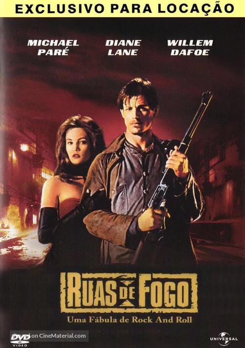 Streets of Fire - Brazilian Movie Cover