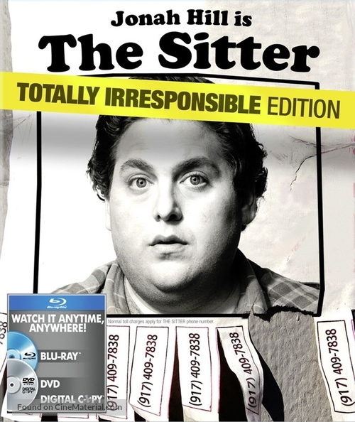 The Sitter - Blu-Ray movie cover