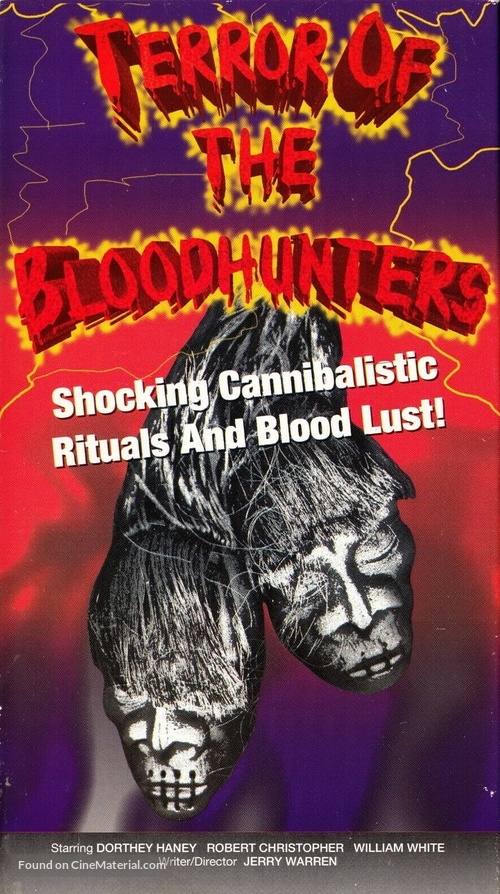 Terror of the Bloodhunters - VHS movie cover
