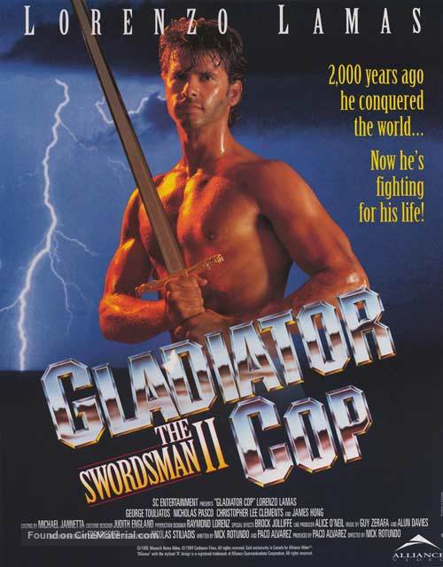 Gladiator Cop - Canadian Movie Poster