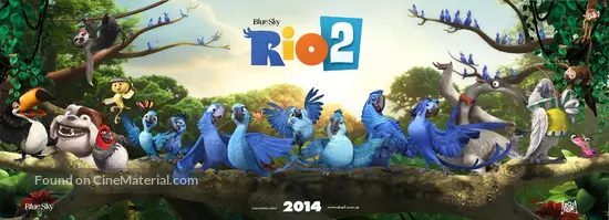 Rio 2 14 Movie Poster Rio 2 14 Movie Poster