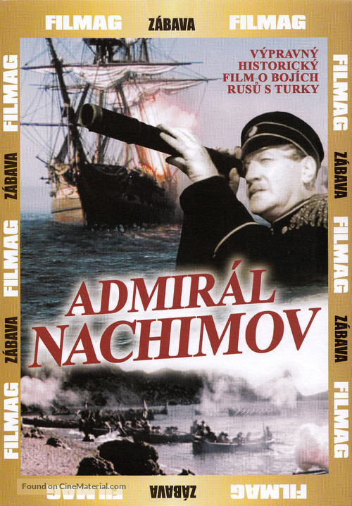 Admiral Nakhimov - Czech DVD movie cover