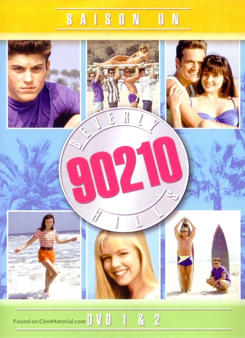 &quot;Beverly Hills, 90210&quot; - French DVD movie cover