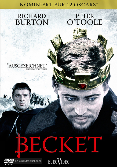 Becket - German DVD movie cover