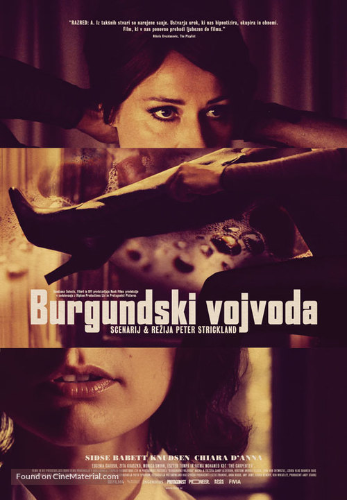 The Duke of Burgundy - Slovenian Movie Poster